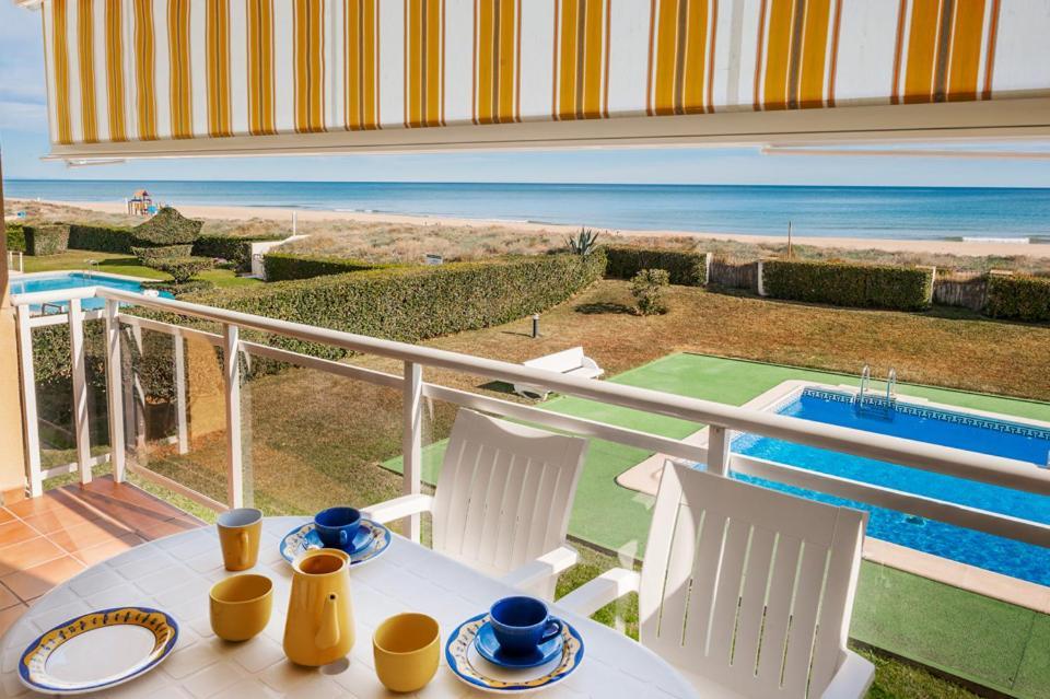 Apartamento Nat En Primera Linea De Playa Playa De Xeraco Esterno foto