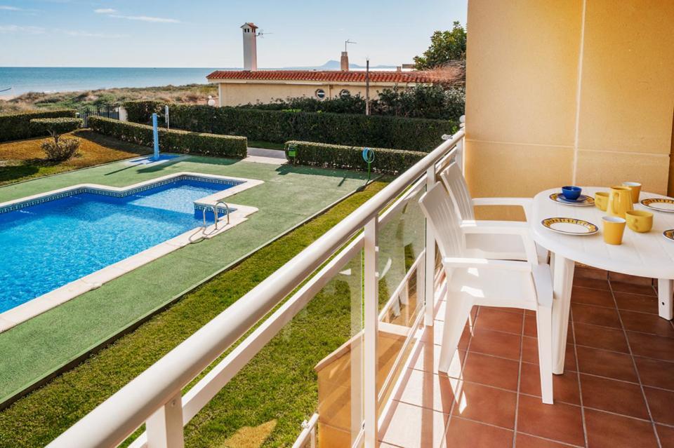 Apartamento Nat En Primera Linea De Playa Playa De Xeraco Esterno foto